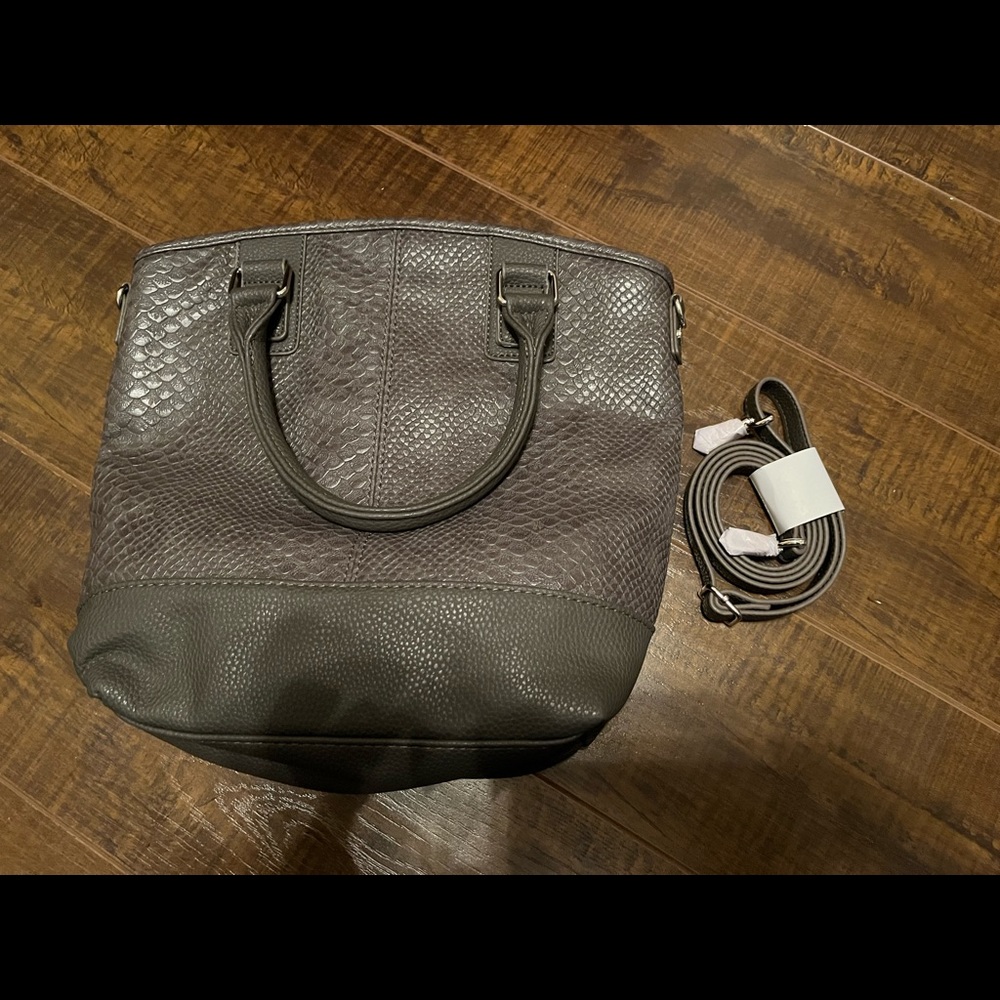 Paris snakeskin handbag by thirty one